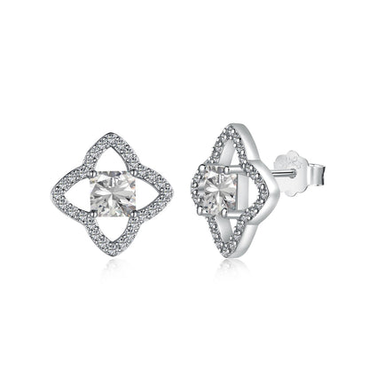 [Tonmkive Jewelry]Elegante sternförmige Prinzessschliff-Ohrringe für jeden Tag
