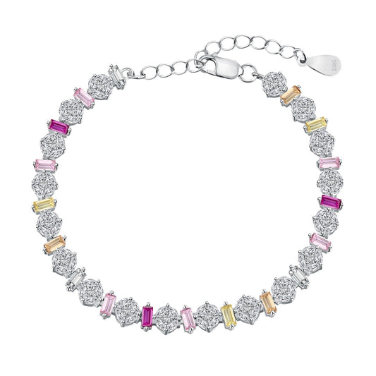 [Tonmkive Jewelry]سوار يومي دائري الشكل ملون ومشرق