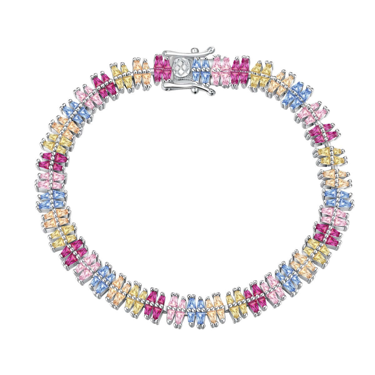 [Tonmkive Jewelry]سوار حفلات أنيق متعدد الأوجه من مجوهرات Tonmkive]