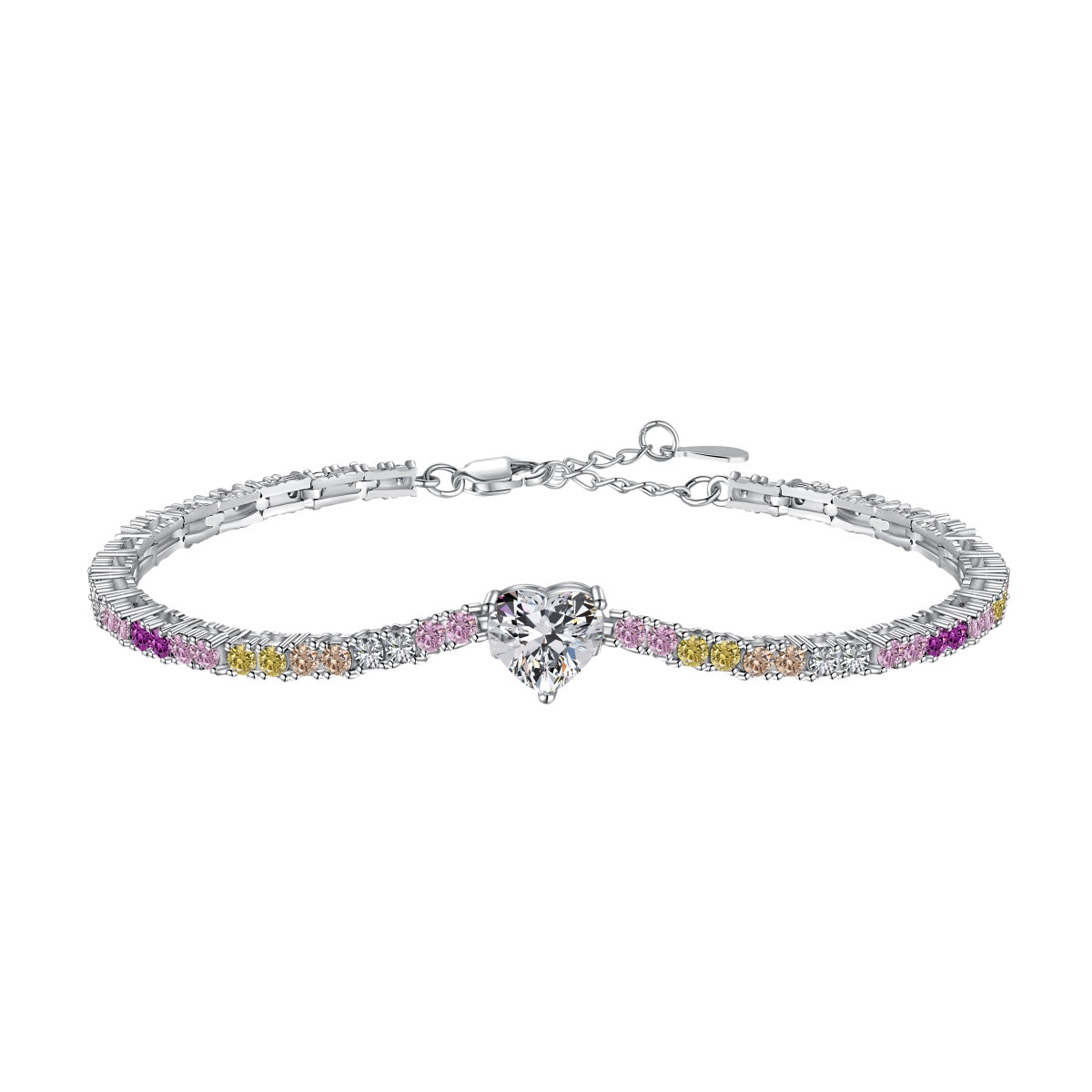 ```json
[Tonmkive Schmuck]Zartes romantisches Herzform-Liebhaberarmband
```