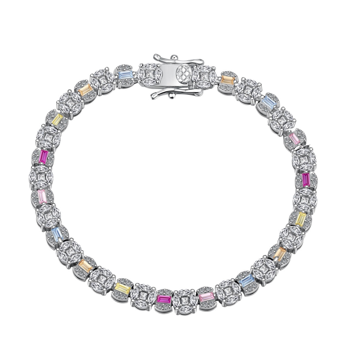 [Tonmkive Jewelry] سوار يومي متعدد الأوجه، متلألئ ومشرق