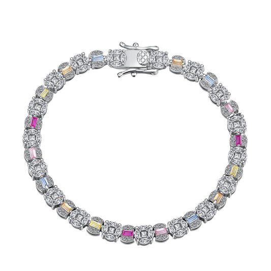 [Tonmkive Jewelry] سوار يومي متعدد الأوجه، متلألئ ومشرق