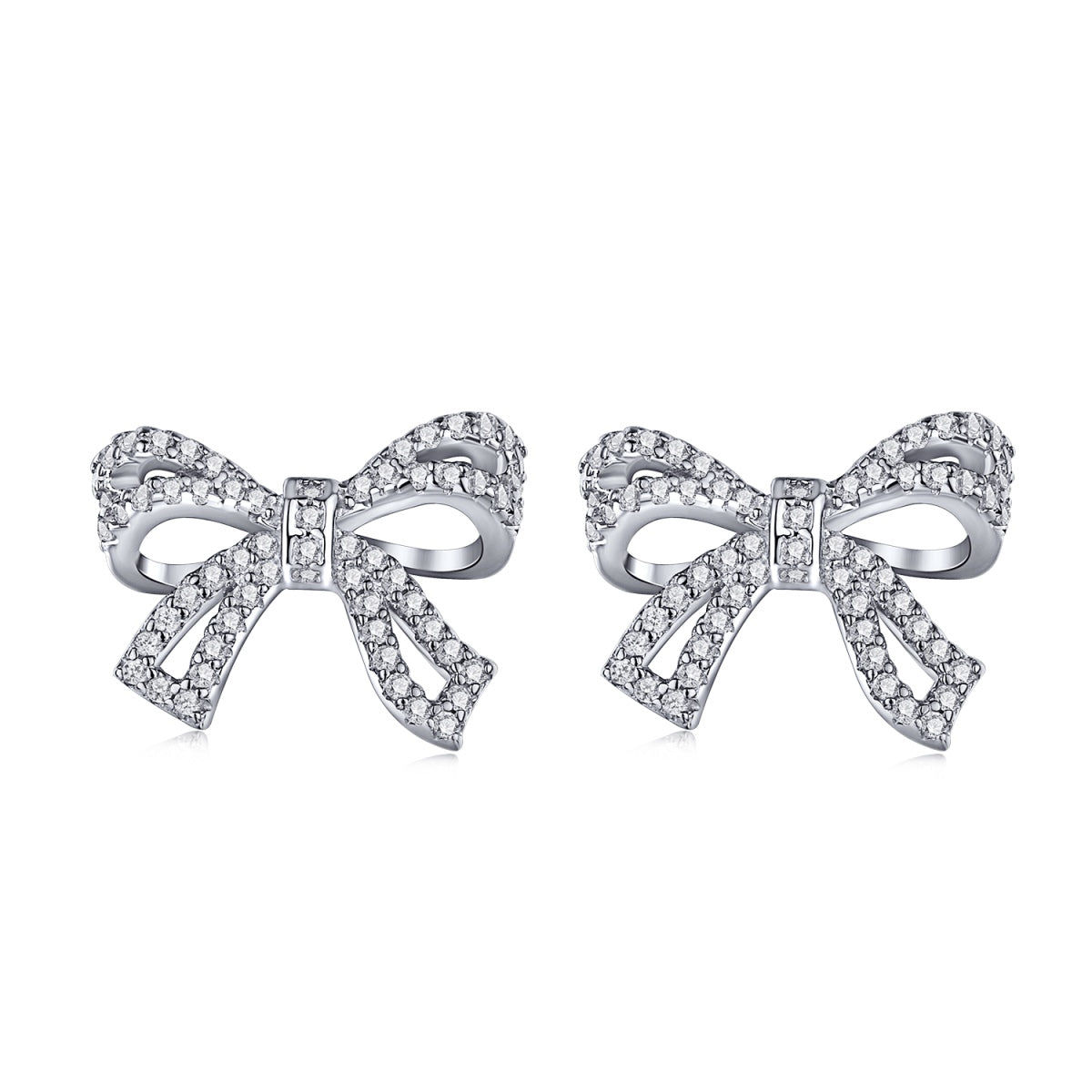 [Tonmkive Jewelry]Zierliche Ohrringe in Schleifenform