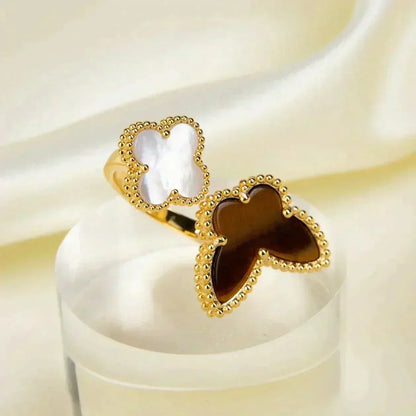[⭐JeweliWhal]LUCKY BETWEEN THE FINGER RING