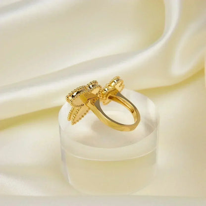 [⭐JeweliWhal]LUCKY BETWEEN THE FINGER RING