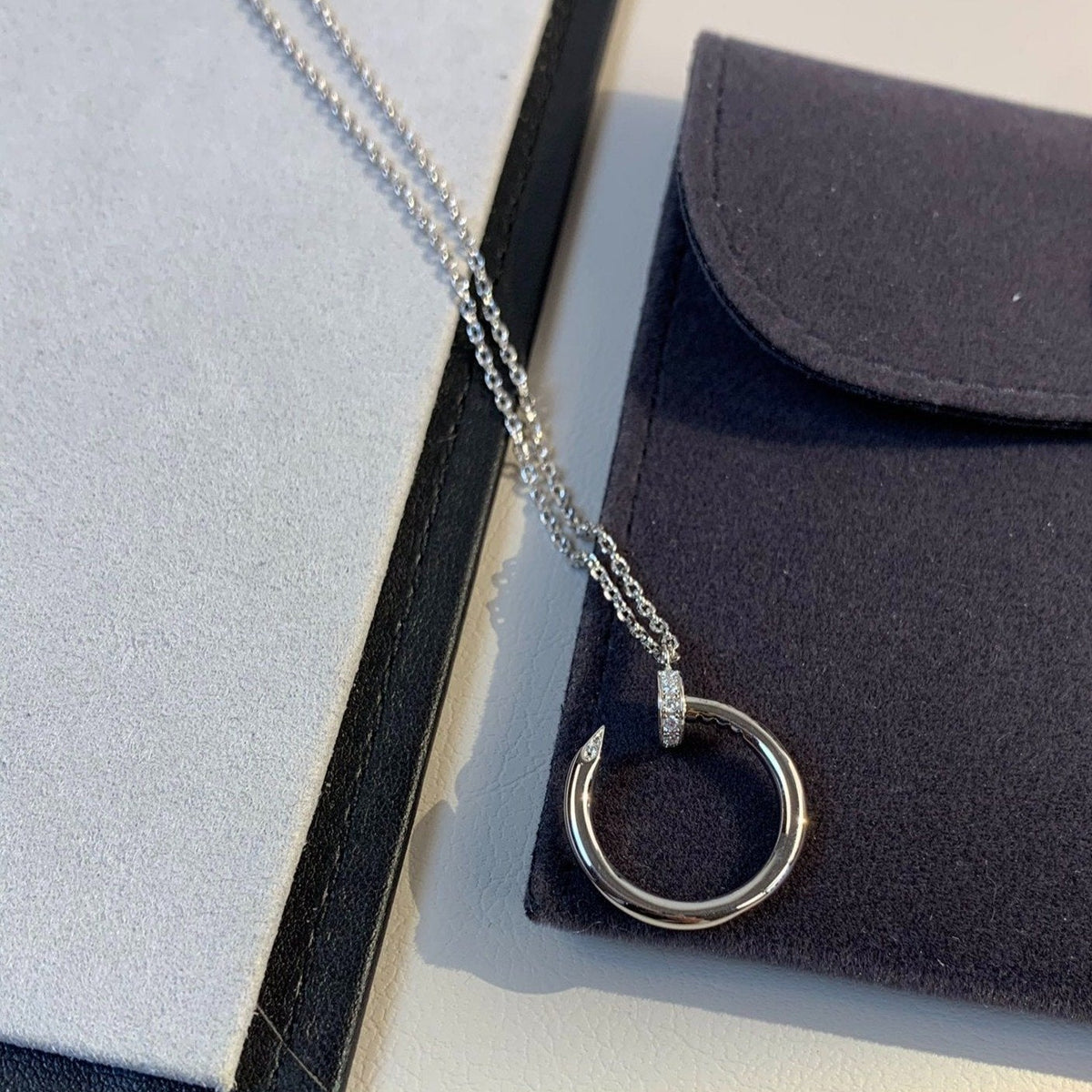 [⭐JeweliWhal]JUSTE NECKLACE SILVER
