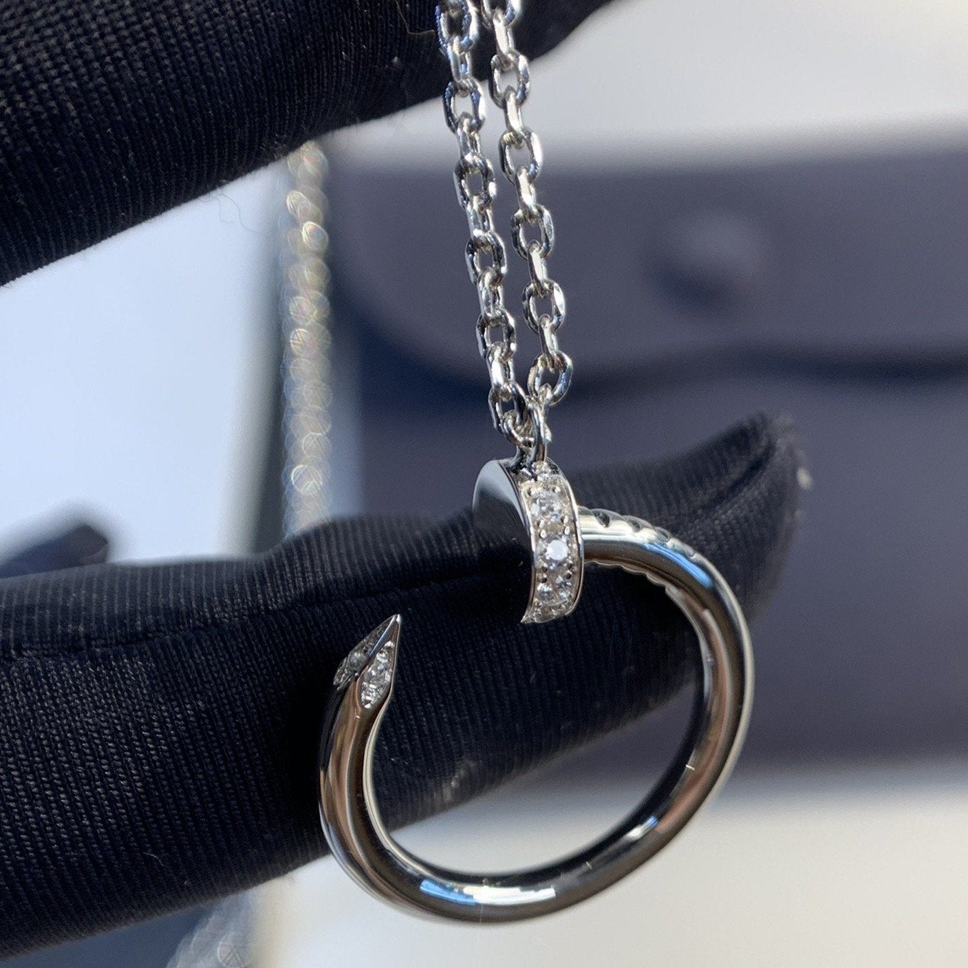 [⭐JeweliWhal]JUSTE NECKLACE SILVER