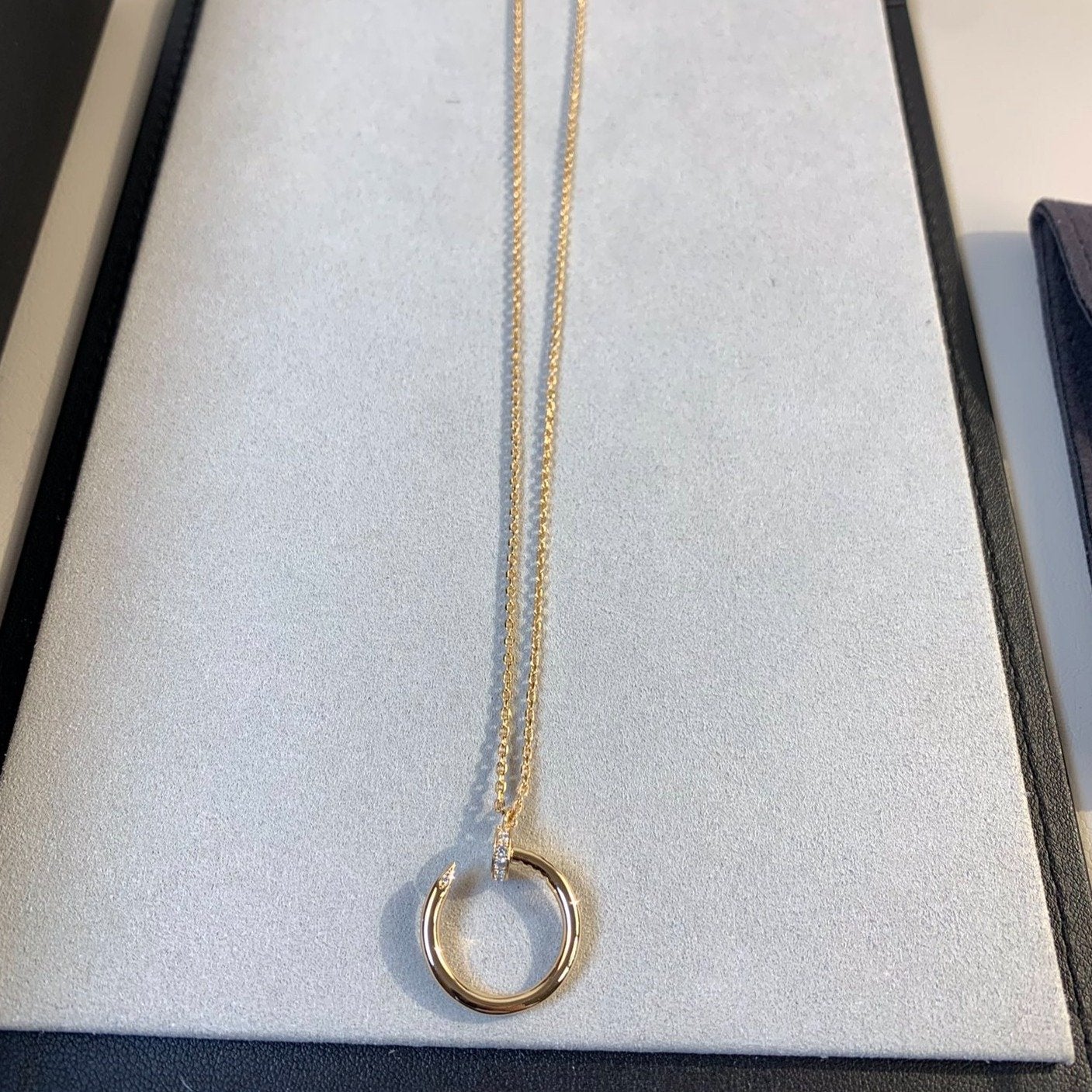 [⭐JeweliWhal]JUSTE NECKLACE PINK GOLD