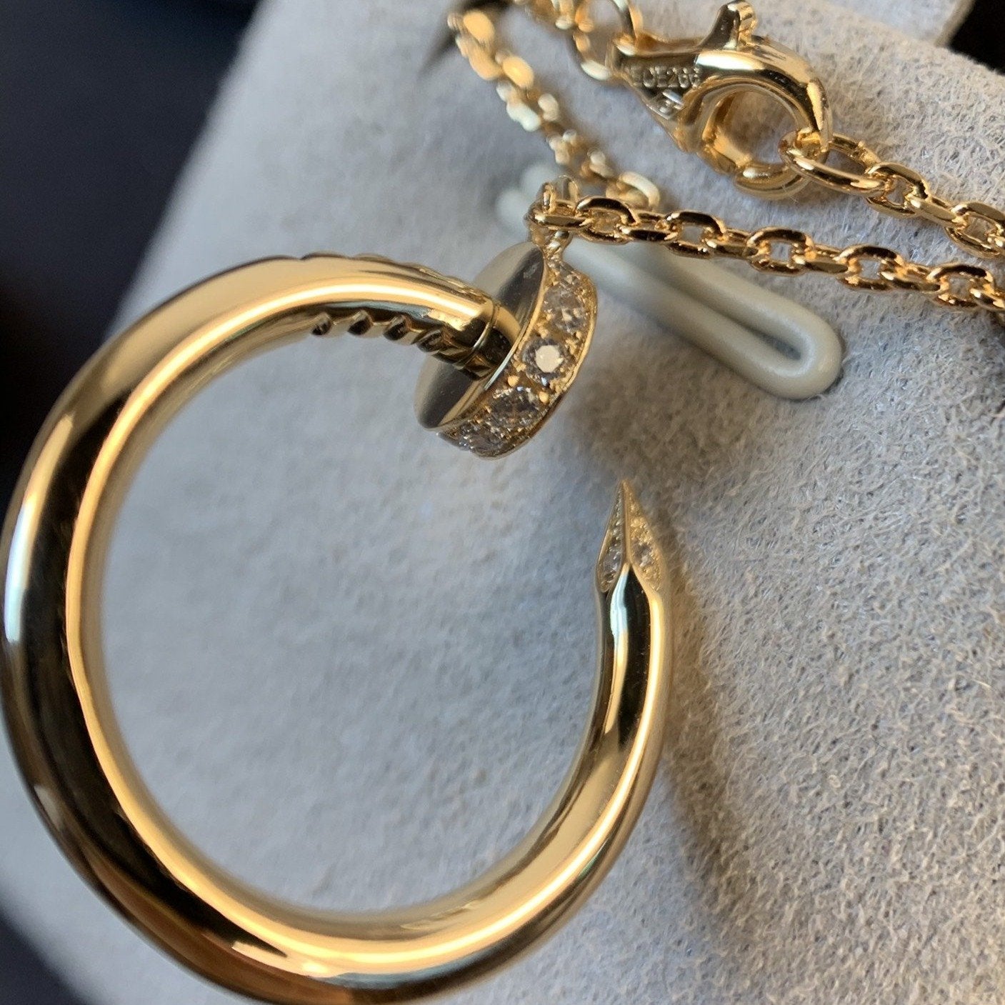 [⭐JeweliWhal]JUSTE NECKLACE PINK GOLD