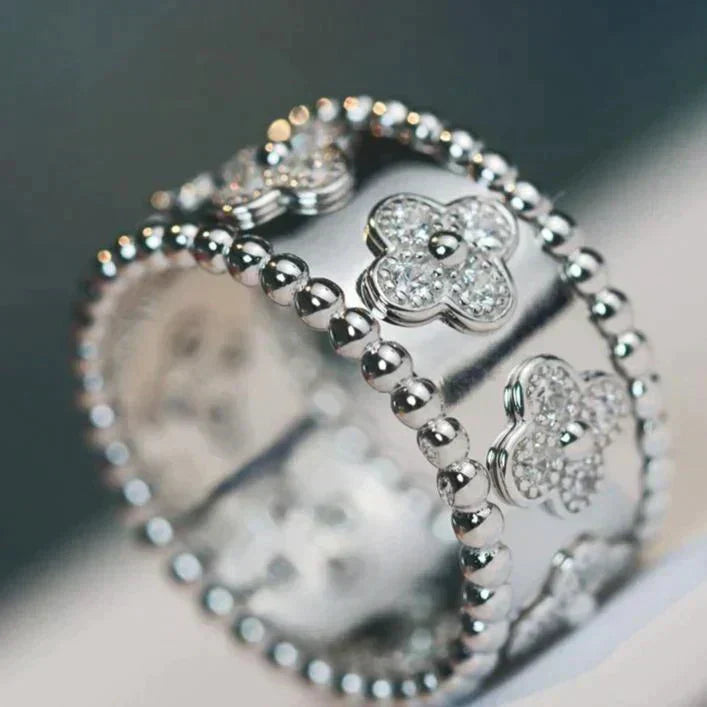 [⭐JeweliWhal]CLOVER KALEIDOSCOPE RING 10MM