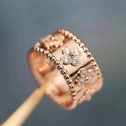[⭐JeweliWhal]CLOVER KALEIDOSCOPE RING 10MM