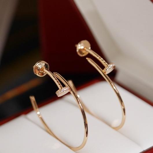 [⭐JeweliWhal]JUSTE EARRINGS DIAMONDS 1.8MM