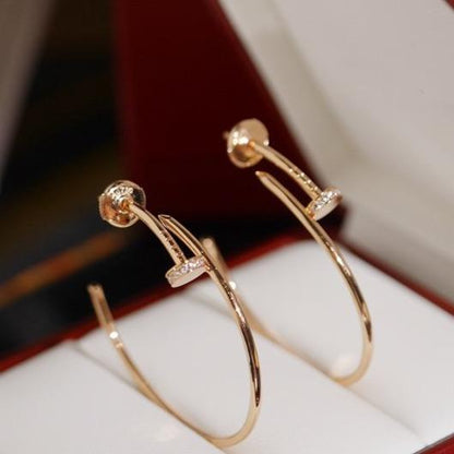 [⭐JeweliWhal]JUSTE EARRINGS DIAMONDS 1.8MM