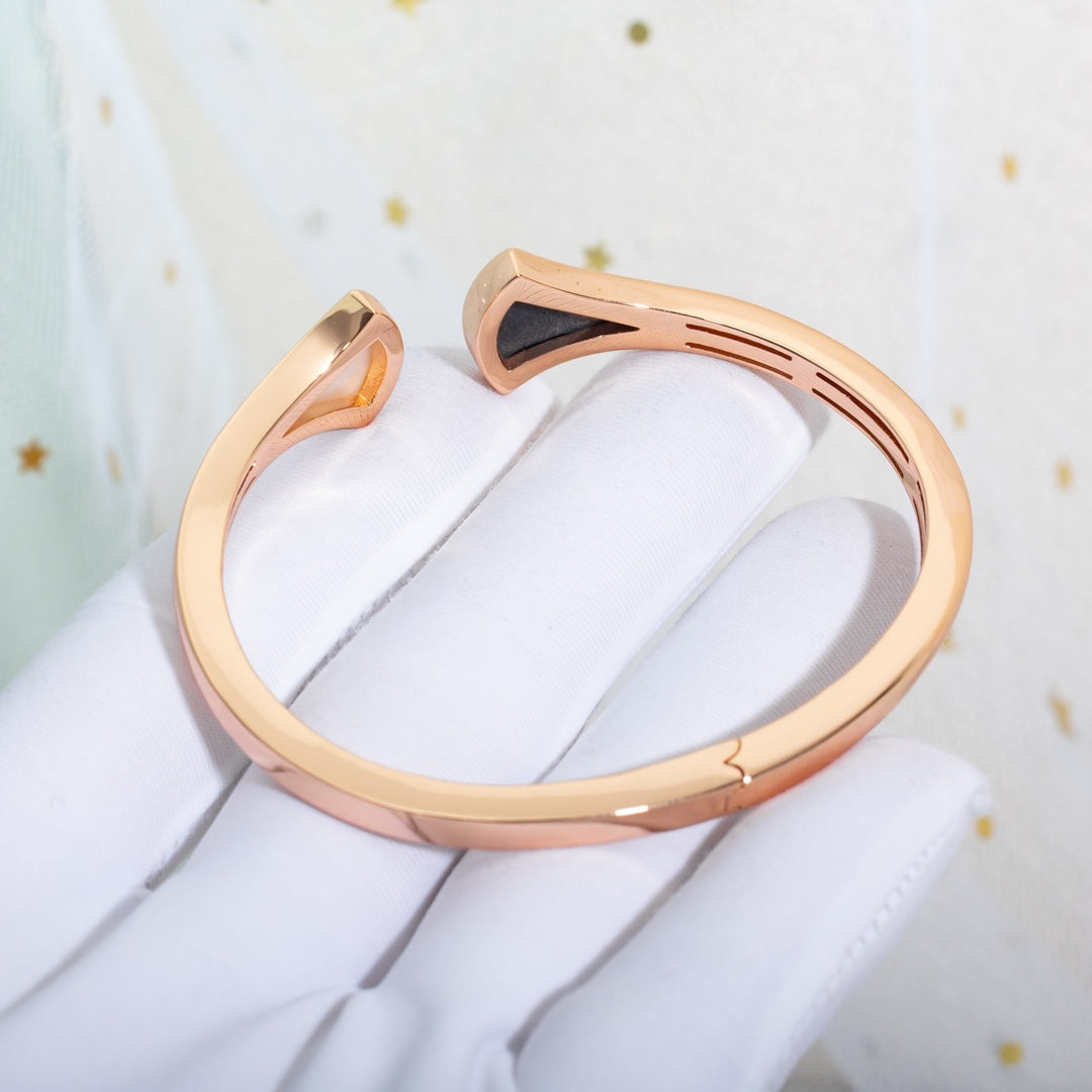 [⭐JeweliWhal]DREAM BRACELET OPEN PINK GOLD MOP