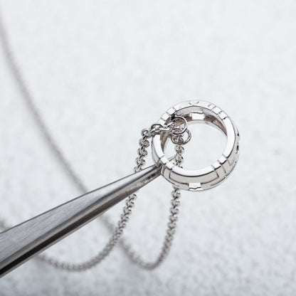 [⭐JeweliWhal]PARENTESI NECKLACE SILVER