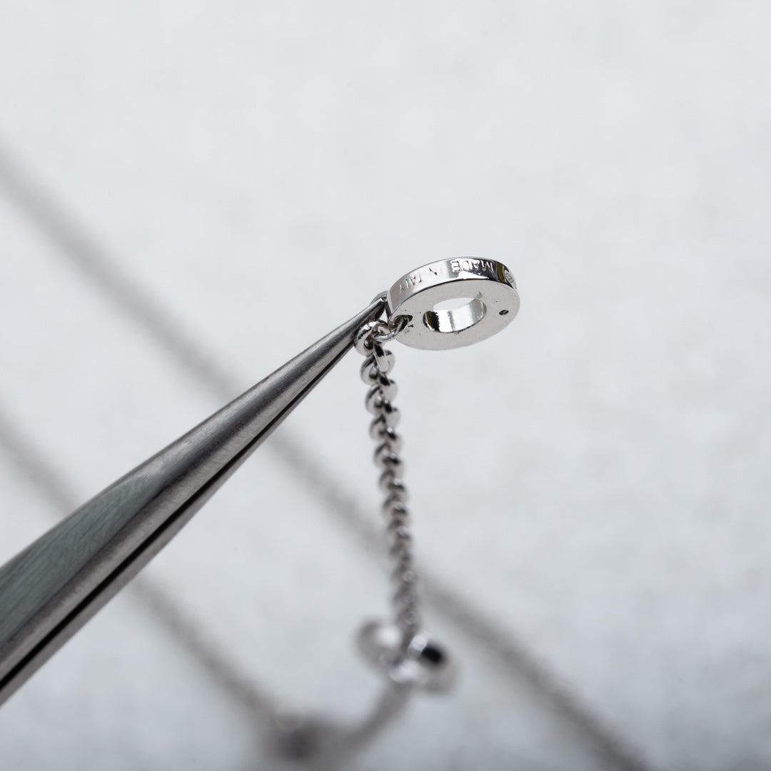 [⭐JeweliWhal]PARENTESI NECKLACE SILVER