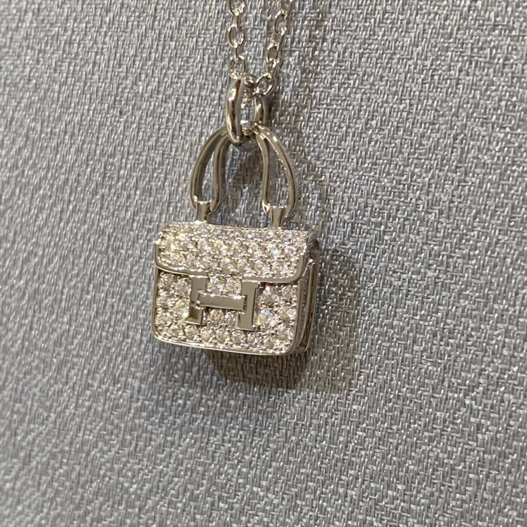 [⭐JeweliWhal]CONSTANCE PEDANT DIAMOND NECKLACE