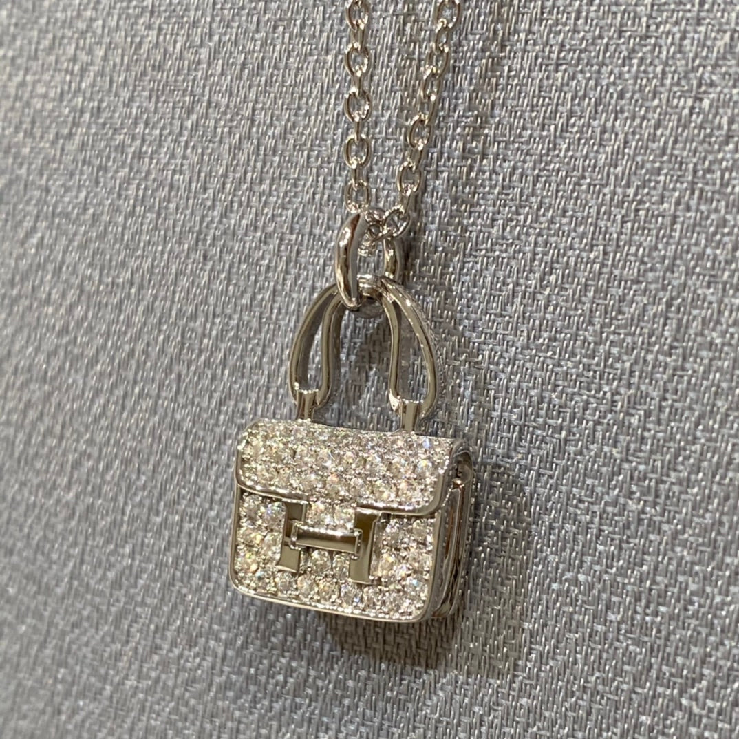 [⭐JeweliWhal]CONSTANCE PEDANT DIAMOND NECKLACE