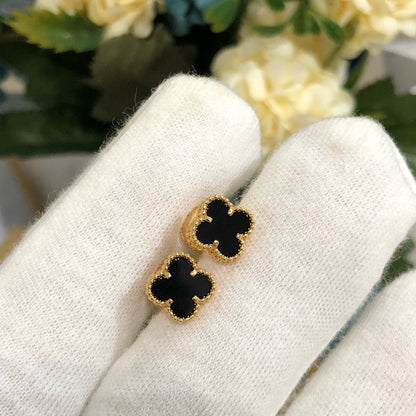 [⭐JeweliWhal]CLOVER MINI GOLD EARRINGS