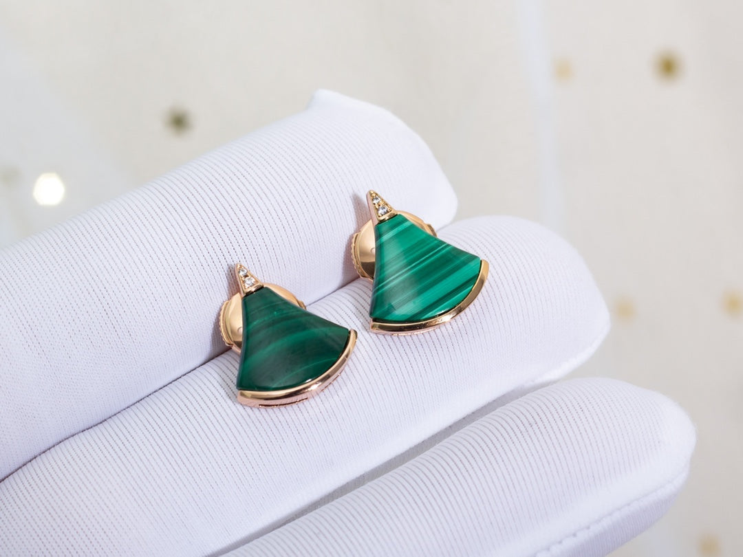 [⭐JeweliWhal]DIVAS DREAM EARRINGS PINK GOLD