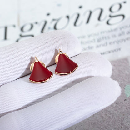 [⭐JeweliWhal]DIVAS DREAM EARRINGS PINK GOLD