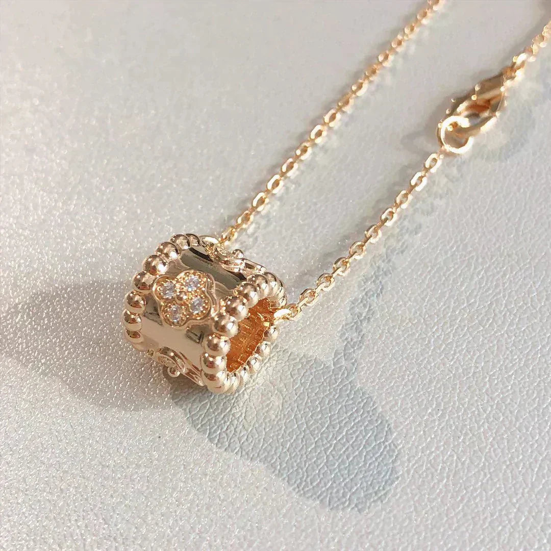[⭐JeweliWhal]PERLEE PEDANT NECKLACE GOLD / ROSE GOLD
