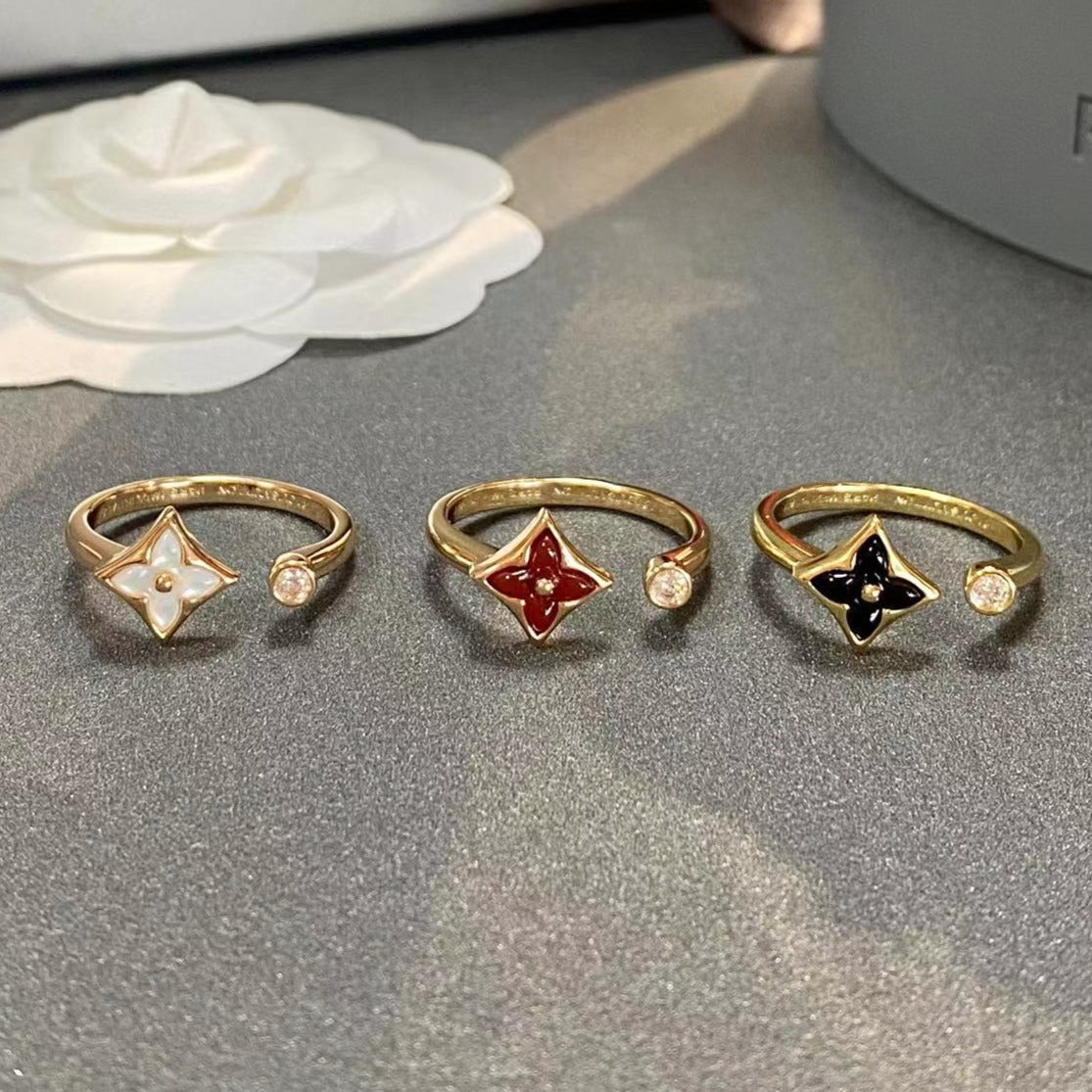 [⭐JeweliWhal]STAR 1 DIAMOND OPEN RING