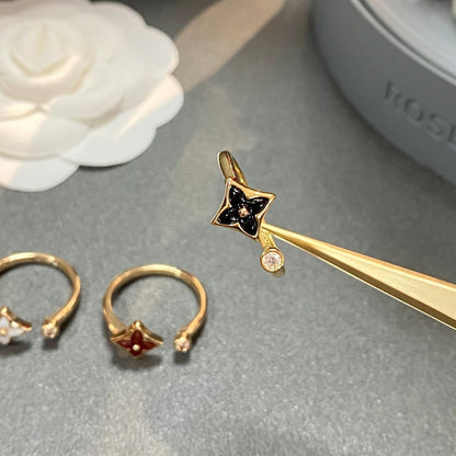 [⭐JeweliWhal]STAR 1 DIAMOND OPEN RING