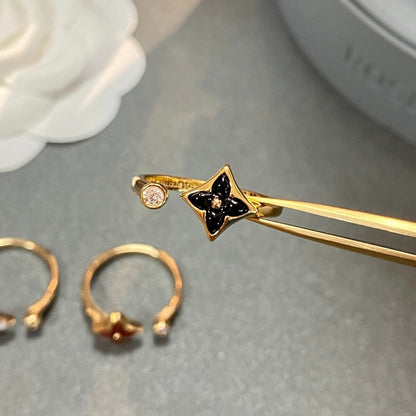 [⭐JeweliWhal]STAR 1 DIAMOND OPEN RING