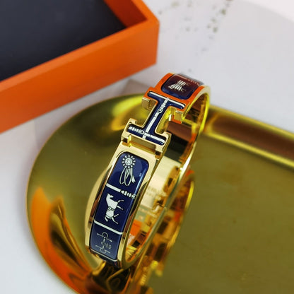 [⭐JeweliWhal]H COUVERTURES DARK BLUE BRACELET