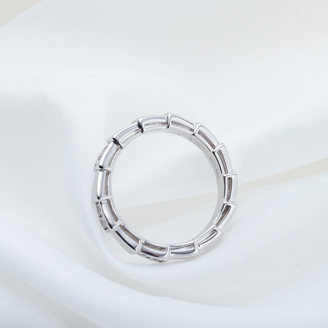 [⭐JeweliWhal]SERPENTI RING SILVER  3MM