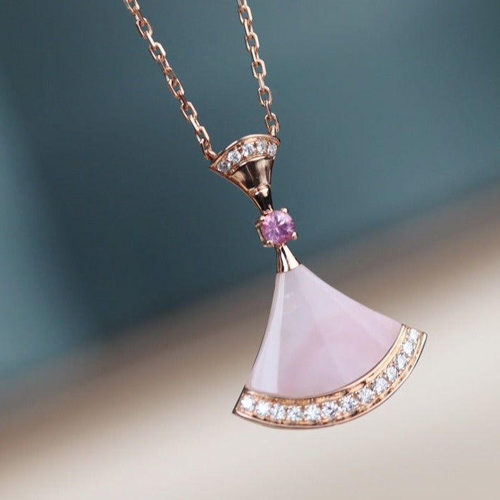[⭐JeweliWhal]DREAM NECKLACE PINK MOP DIAMOND
