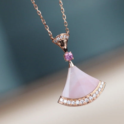[⭐JeweliWhal]DREAM NECKLACE PINK MOP DIAMOND