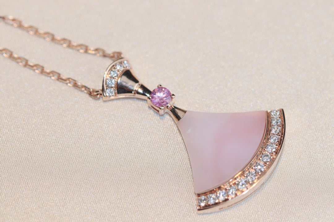 [⭐JeweliWhal]DREAM NECKLACE PINK MOP DIAMOND