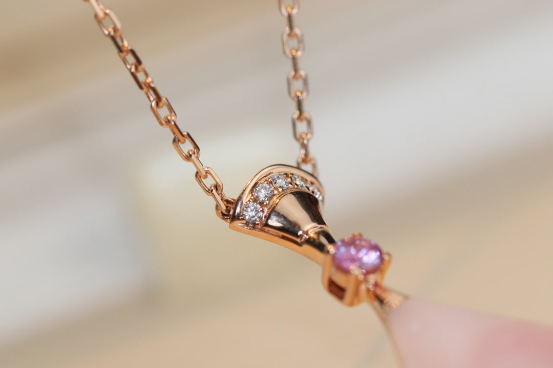 [⭐JeweliWhal]DREAM NECKLACE PINK MOP DIAMOND