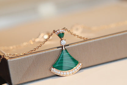 [⭐JeweliWhal]DREAM NECKLACE MALACHITE DIAMOND