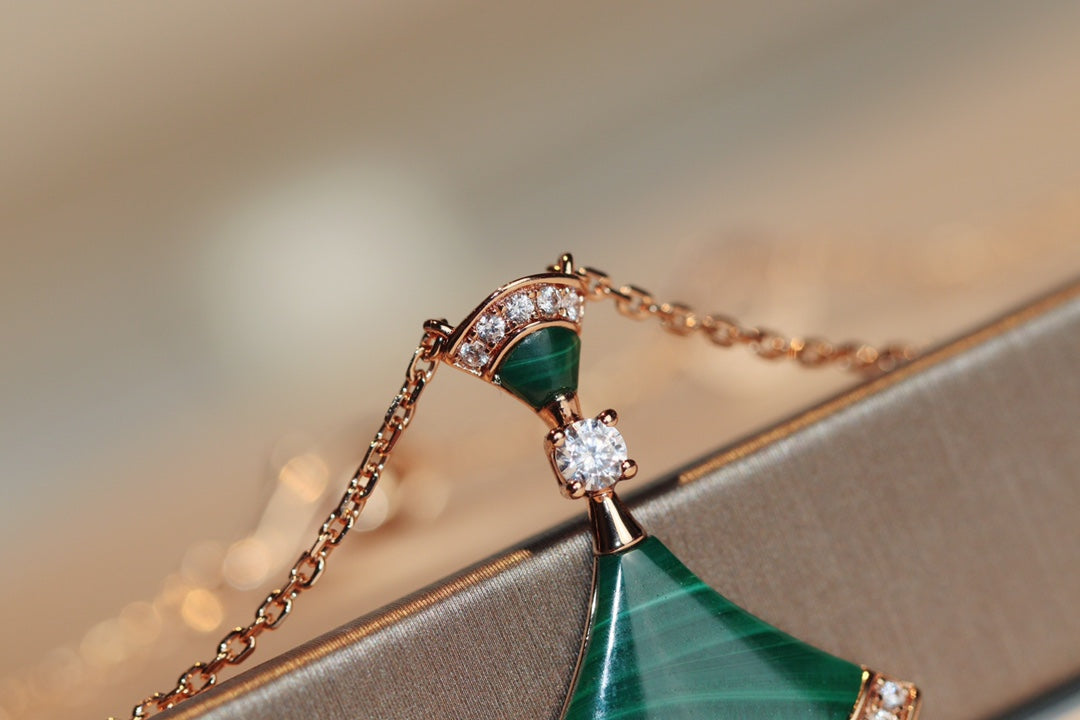 [⭐JeweliWhal]DREAM NECKLACE MALACHITE DIAMOND