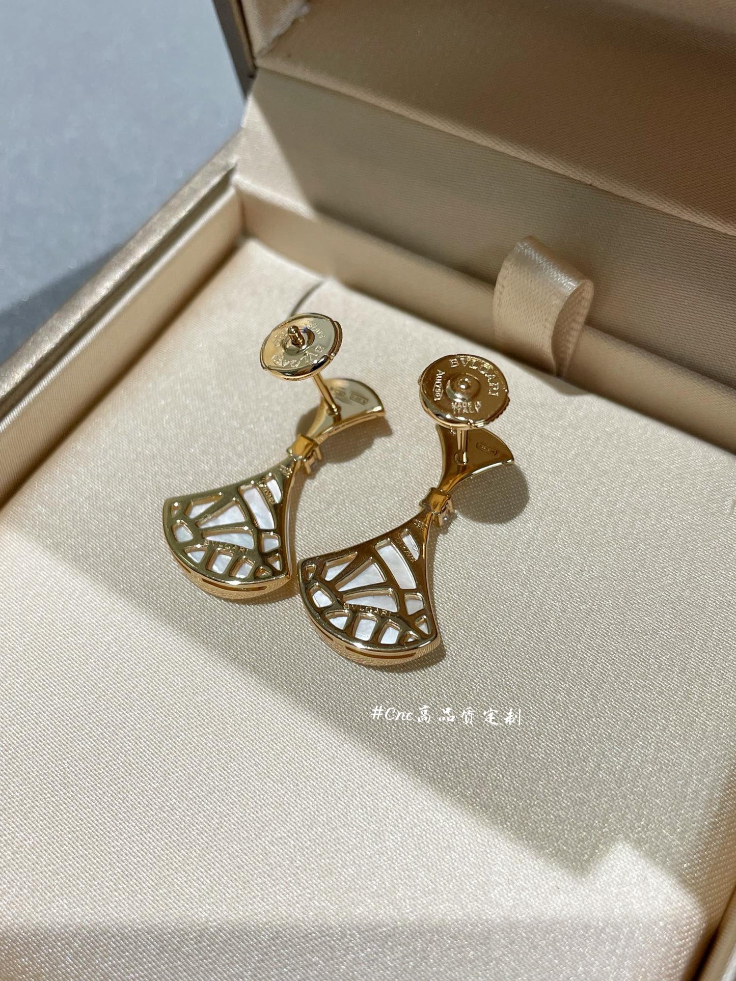[⭐JeweliWhal]DREAM MOP 1 DIAMOND EARRINGS