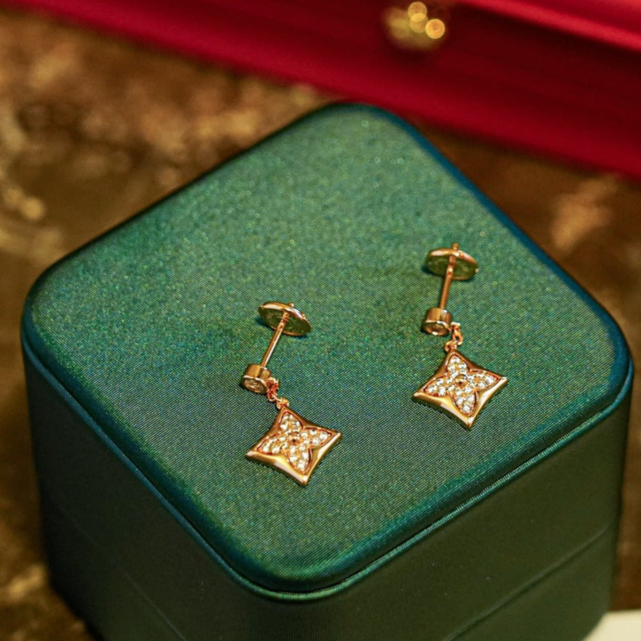 [⭐JeweliWhal]STAR DIAMONDS EARRINGS GOLD