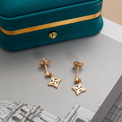 [⭐JeweliWhal]STAR EARRINGS GOLD