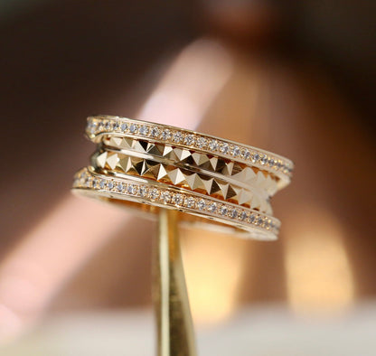 [⭐JeweliWhal]ZERO 1 GOLD DIAMOND RING