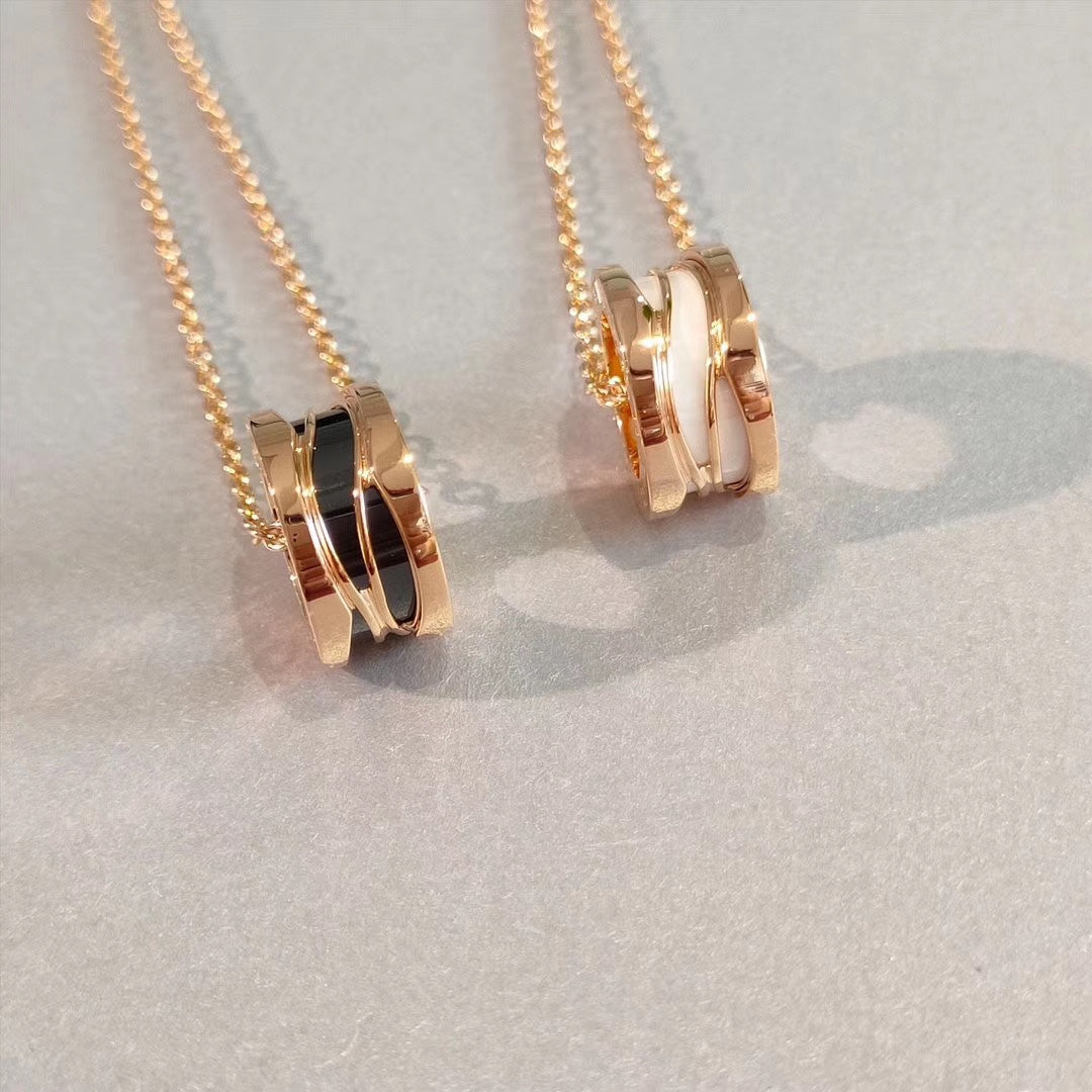 [⭐JeweliWhal]ZERO 1 NECKLACE PINK GOLD