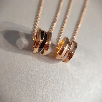 [⭐JeweliWhal]ZERO 1 NECKLACE PINK GOLD