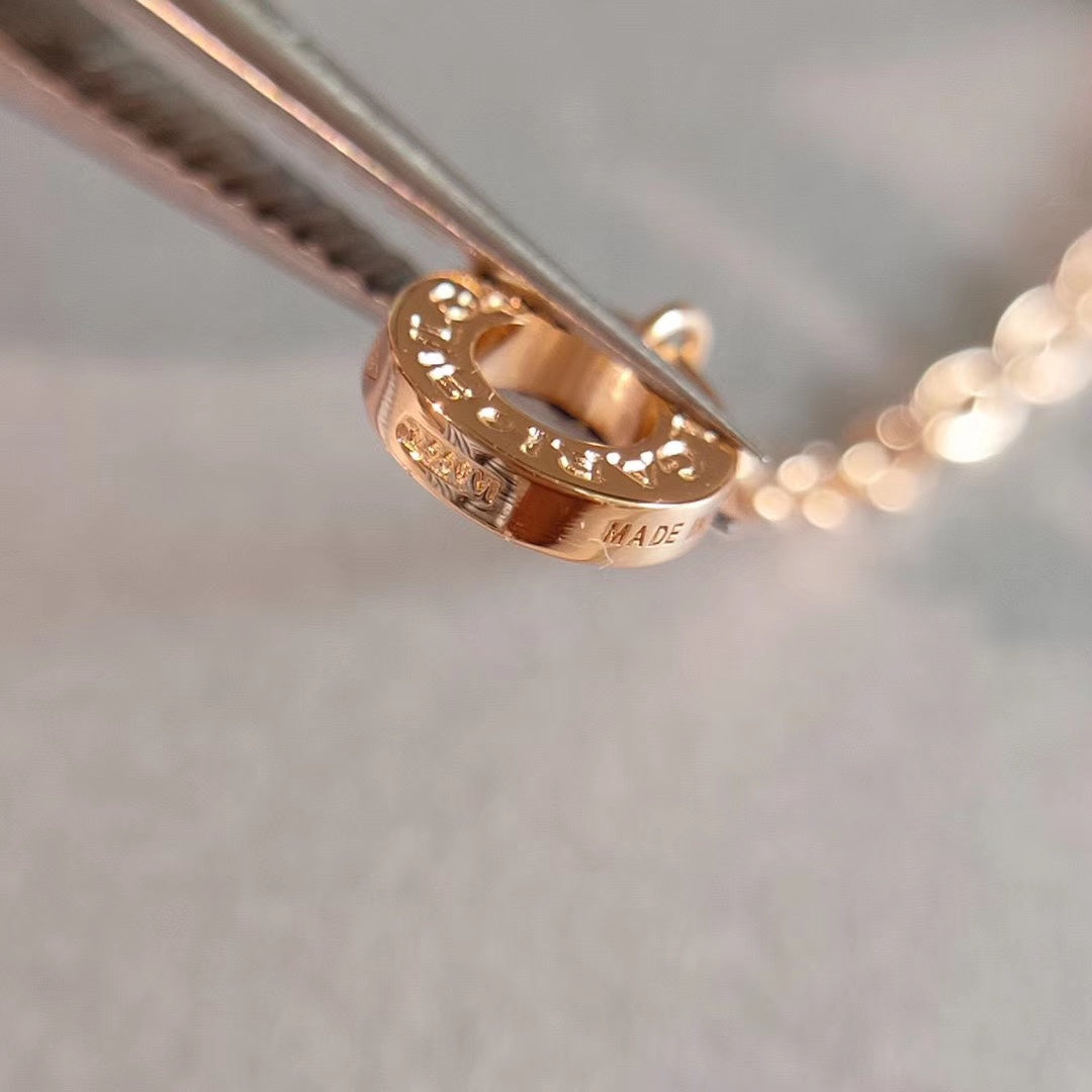 [⭐JeweliWhal]ZERO 1 NECKLACE PINK GOLD