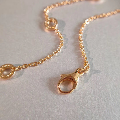 [⭐JeweliWhal]ZERO 1 NECKLACE PINK GOLD