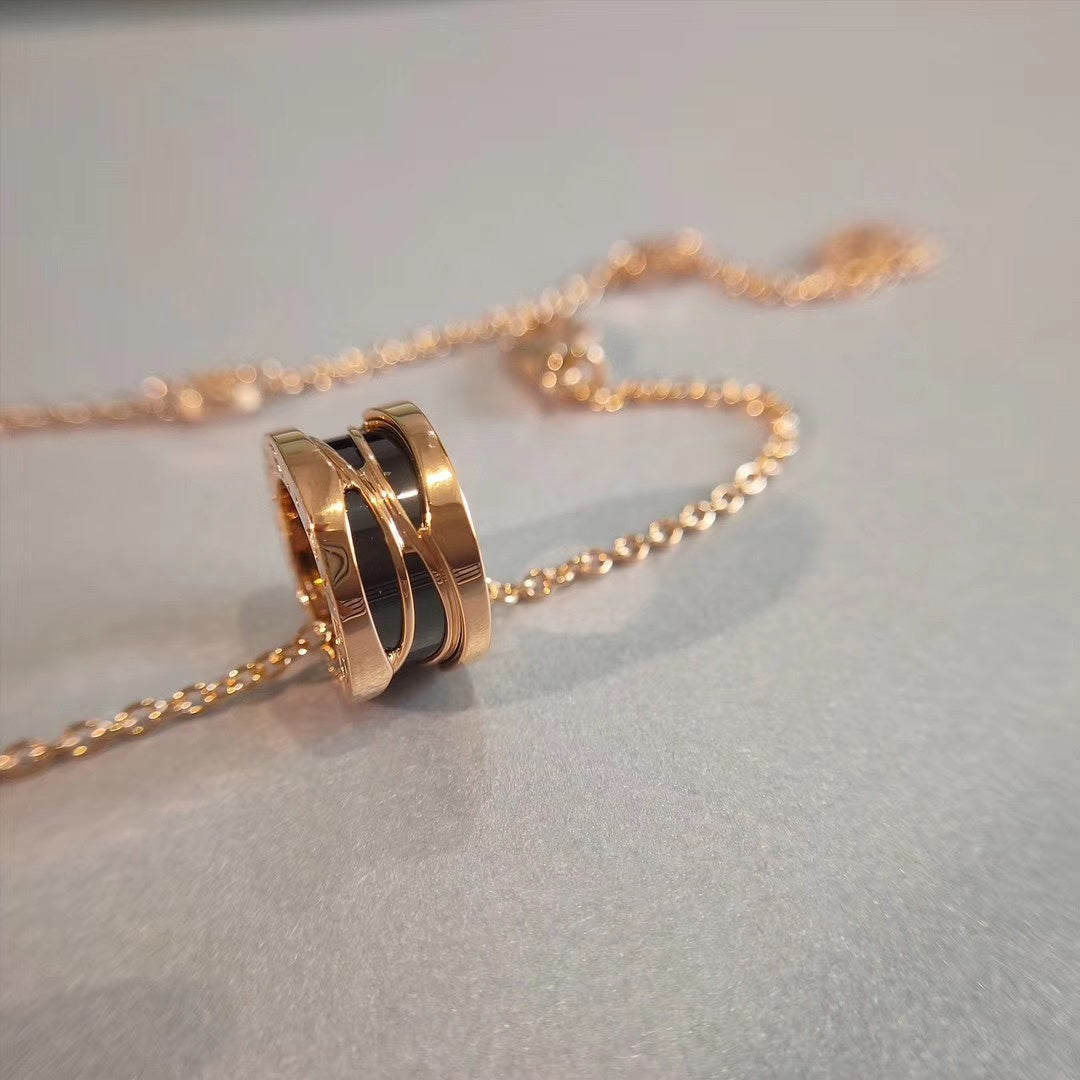 [⭐JeweliWhal]ZERO 1 NECKLACE PINK GOLD