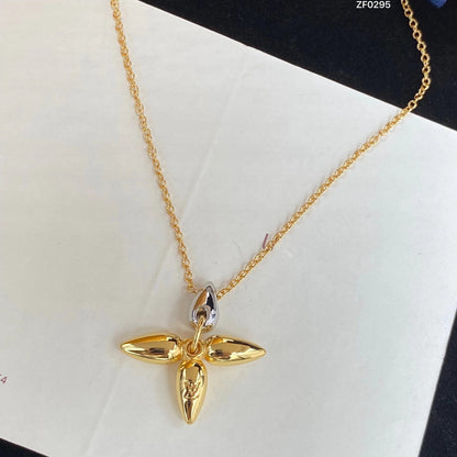 [⭐JeweliWhal]LOUISETTE PEDANT GOLD NECKLACE