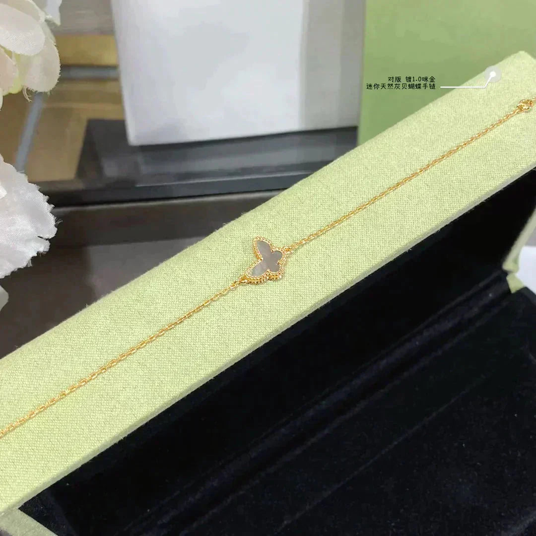 [⭐JeweliWhal]BUTTERFLY DARK MOP BUTTERFLY BRACELET