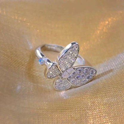 [⭐JeweliWhal]BUTTERFLY DIAMOND RING
