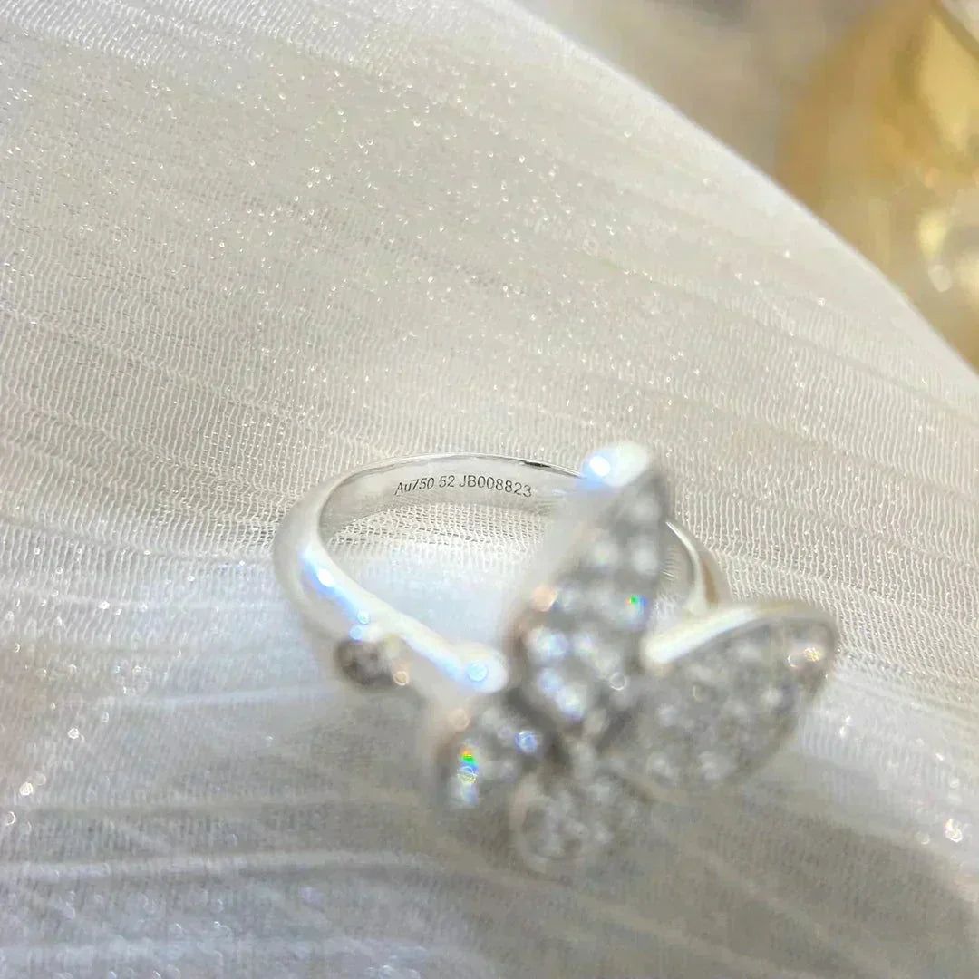 [⭐JeweliWhal]BUTTERFLY DIAMOND RING